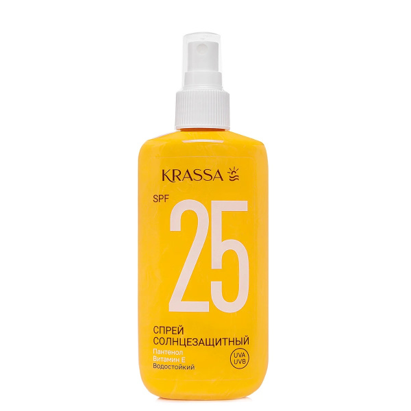 Спрей солнцезащитный Krassa SPF 25, 150 мл
