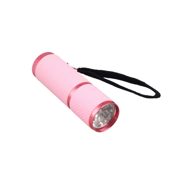 Фонарик ультрафиолетовый TH-001 розовый