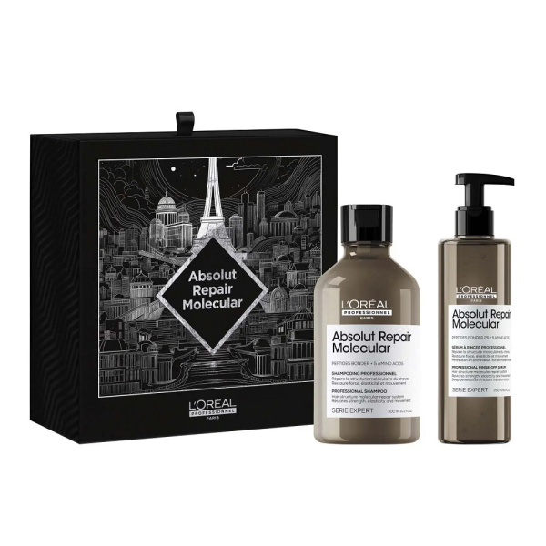 Премиальный набор Весна Loreal Absolut Repair Molecular (шампунь+маска)