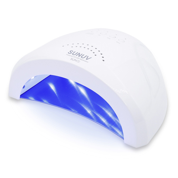 Лампа для сушки ногтей с кварцевыми диодами Sunuv SUN 1 белая