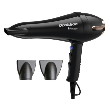 Фен Hairway Professional Obsidian Ionic 2300 W, черный