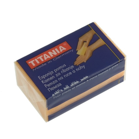 TITANIA  Терка-мини из искусственной пемзы для ухода за кожей рук и ног