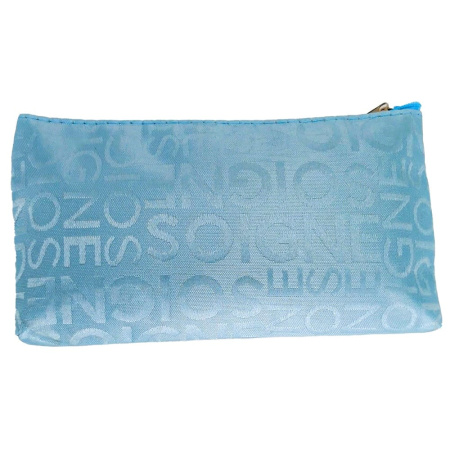 Косметичка женская Shinewell 19х11 см, голубая