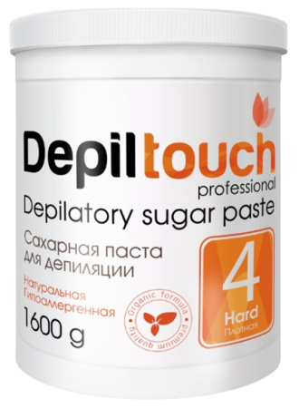 Паста сахарная для депиляции Depiltouch №4 плотная, 1600 г