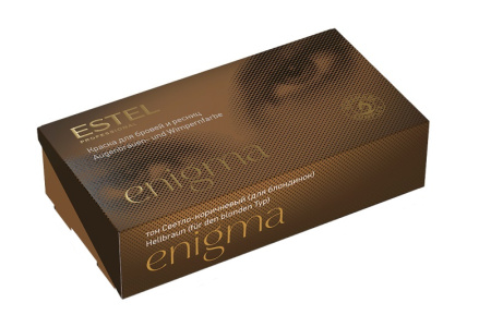МП Estel Краска для бровей и ресниц Enigma светло-корич.(для блондинок)20/20