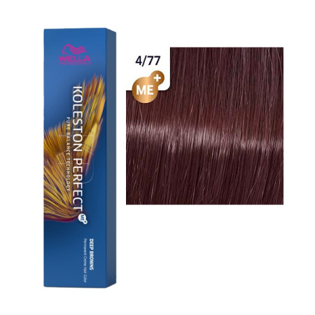 МП Wella Крем-краска стойкая Koleston P 4/77 Горячий шоколад, 60 мл