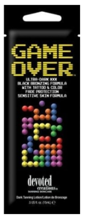 Лосьон для загара  в солярии Game Over, 15 мл