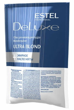 Пудра обесцвечивающая Estel Ultra Blond De Luxe, 30 г