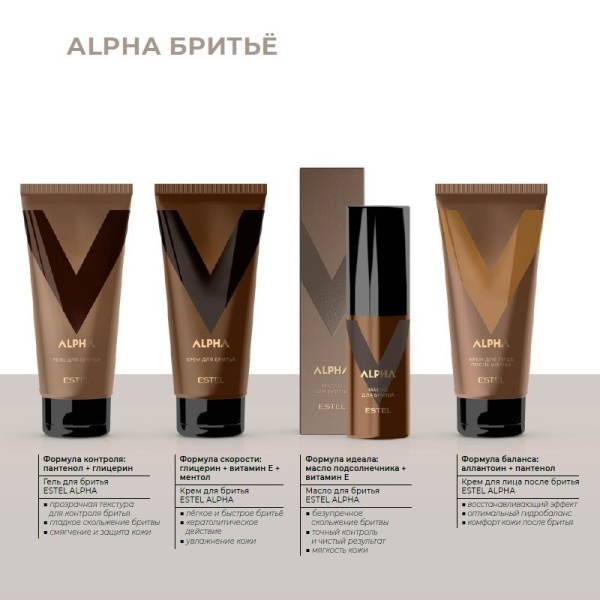 Alpha бритье 1