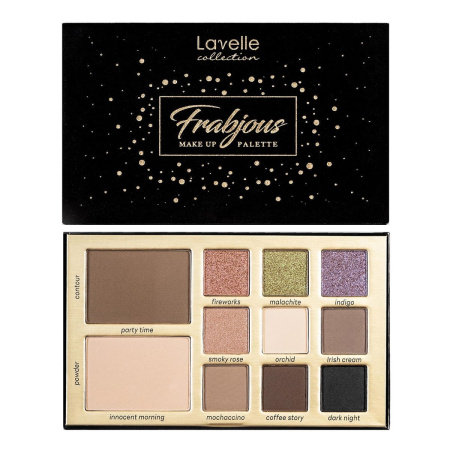 Палетка для макияжа Lavelle Collection Frabjous, т. 02 fashion, 21 г