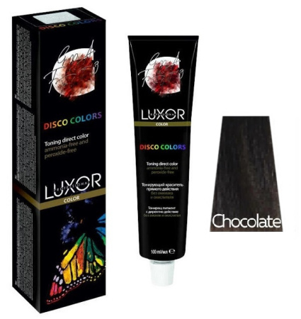 Тонирующий гель для волос прямого действия Disco Colors шоколадный, 100 мл