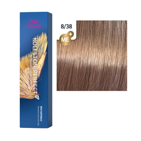 МП Wella Крем-краска стойкая Koleston P. 8/38 Золотая умбра, 60 мл