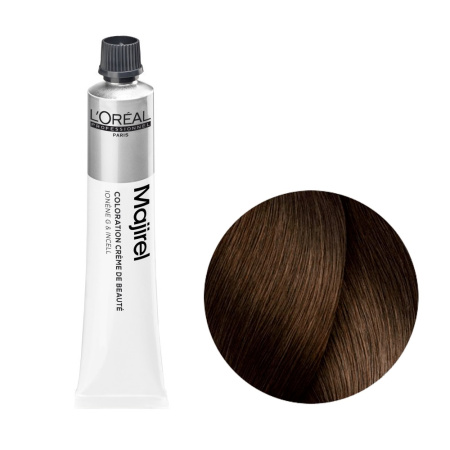 Стойкая крем-краска для волос Loreal Majirel 6 темный блондин, 50 мл