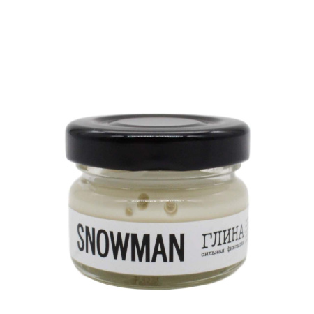 Глина для волос Snowman, 20 г