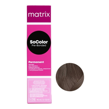 МП Matrix SoColor Краситель 8MA св. блондин мокка пепел., 90 мл