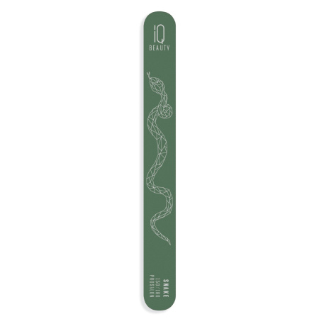 Пилка тонкая для маникюра и педикюра на деревянной основе IQ Beauty Prosalon Snake 150/180