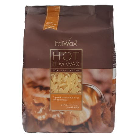 МП Italwax Воск горячий (пленочный) Натуральный гранулы в пакете, 500 г