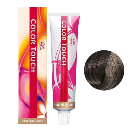 Крем-краска Wella Color Touch 5/0 светло-коричневый, 60 мл