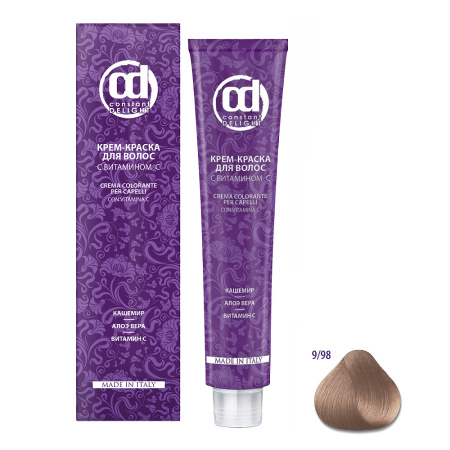 МП C.Delight Крем-краска Vit C 9/98 блондин фиол.красный 100мл