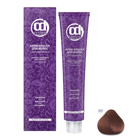 МП C.Delight Крем-краска Vit C 7/7 средне-русый медный 100мл