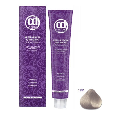 МП C.Delight Крем-краска Vit C 11/91 экстрасв. блондин фиол. сандре, 100 мл