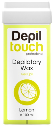 Воск гелевый для депиляции Depiltouch "Лимон" в картридже, 100 мл