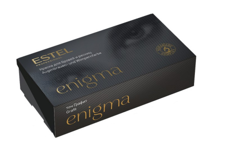 Estel Краска для бровей и ресниц Enigma графит 20/20