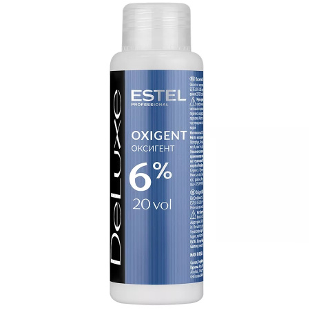 Оксигент Estel De Luxe 6%, 60 мл