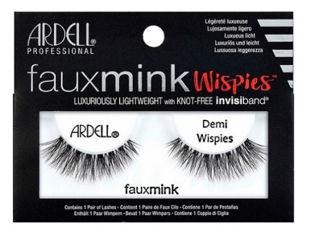 Накладные ресницы Faux Mink Demi Wispies норка (L)															
