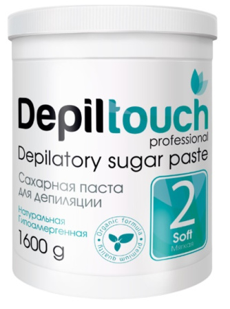 Паста сахарная для депиляции Depiltouch №2 мягкая, 1600 г