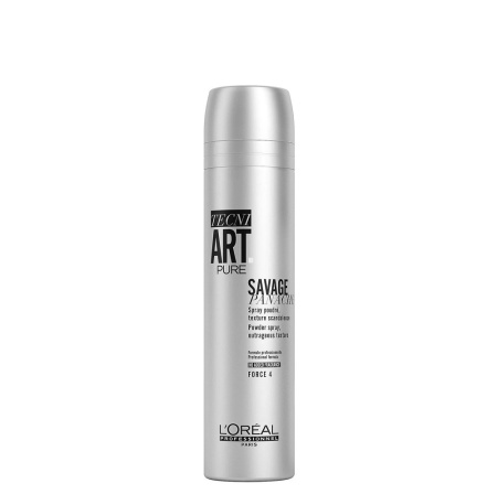 МП L'oreal Сухой текстурирующий спрей с пудровым эффектом Savage Panache Pure, 250 мл 